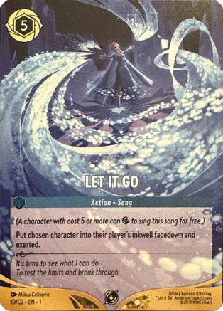 Let It Go (Disney Lorcana Challenge) (10) [Disney Lorcana Promo Cards] - Deck Out Gaming