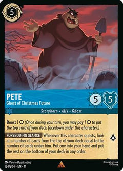 Pete - Ghost of Christmas Future (154/204) [Winterspell] Cold Foil - Deck Out Gaming