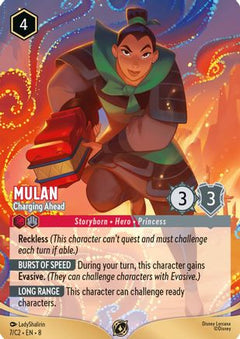 Mulan - Charging Ahead (7) [Disney Lorcana Promo Cards] - Deck Out Gaming