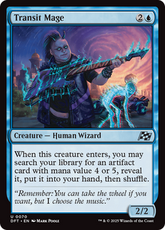 Transit Mage (70) [Aetherdrift] foil - Deck Out Gaming