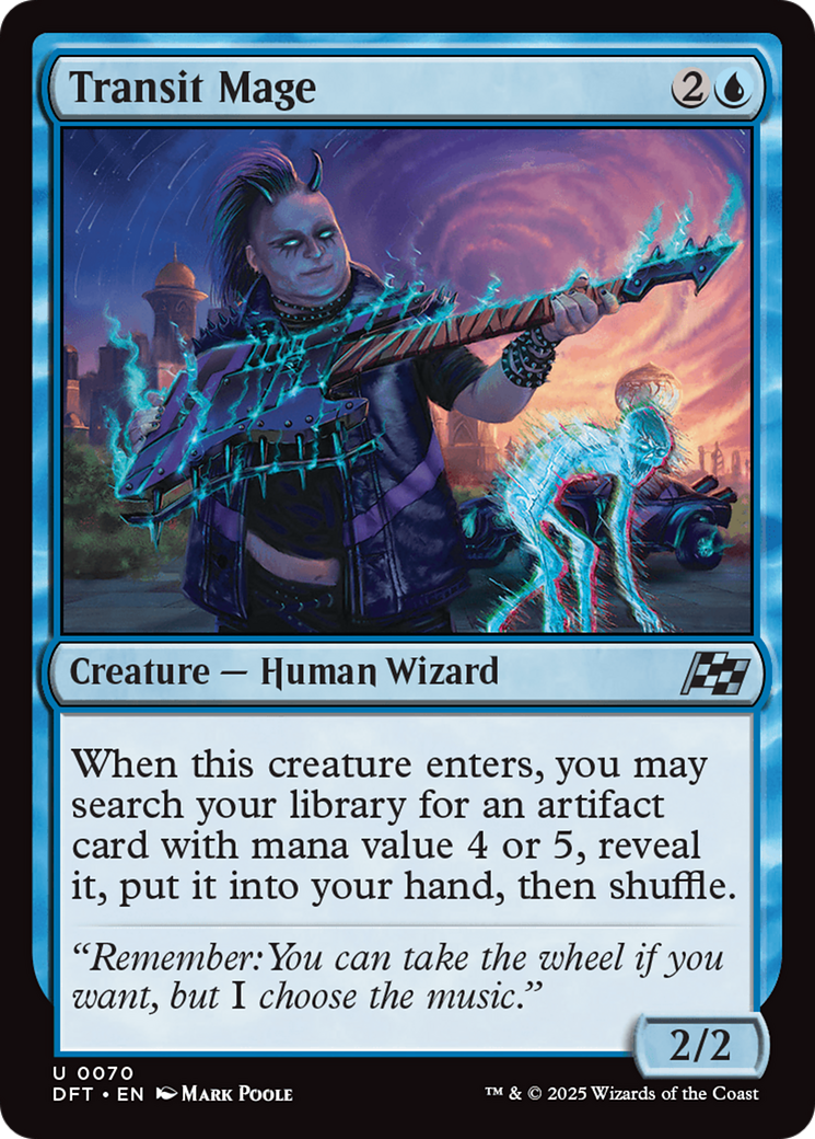 Transit Mage (70) [Aetherdrift] - Deck Out Gaming