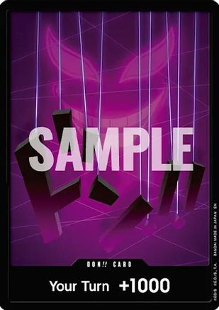 DON!! Card (Donquixote Doflamingo) (Double Pack Set Vol. 9) [The Azure Sea's Seven] Foil - Deck Out Gaming