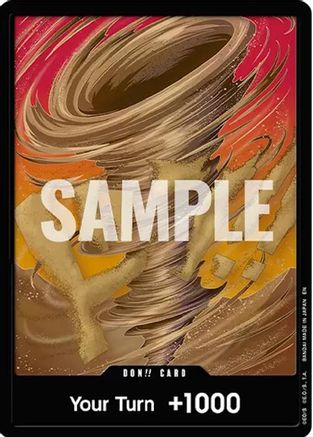 DON!! Card (Crocodile) (Double Pack Set Vol. 9) [The Azure Sea's Seven] Foil-1