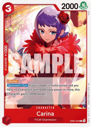Carina (EB03-004) [Extra Booster: One Piece Heroines Edition]