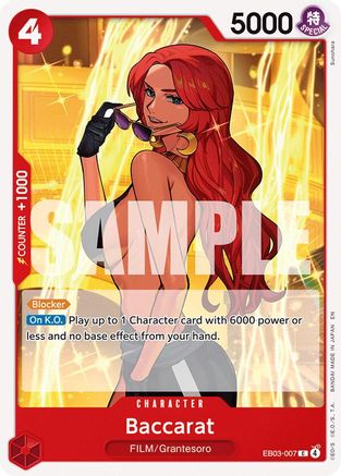 Baccarat (EB03-007) [Extra Booster: One Piece Heroines Edition]