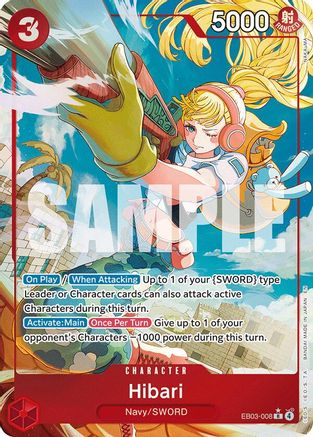 Hibari (Alternate Art) (EB03-008) [Extra Booster: One Piece Heroines Edition] Foil-1