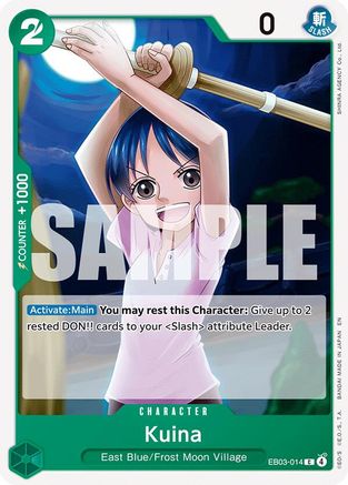 Kuina (EB03-014) [Extra Booster: One Piece Heroines Edition]-1