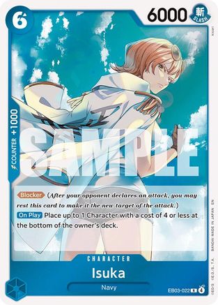 Isuka (EB03-022) [Extra Booster: One Piece Heroines Edition] Foil-1
