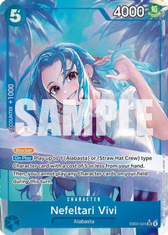 Nefeltari Vivi (024) (Alternate Art) (EB03-024) [Extra Booster: One Piece Heroines Edition] Foil-1