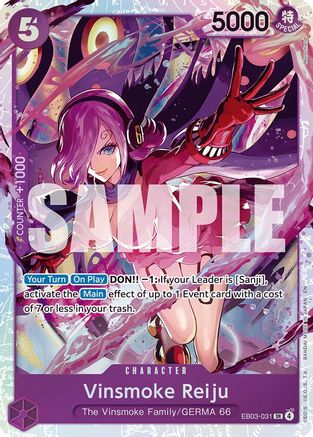 Vinsmoke Reiju (EB03-031) [Extra Booster: One Piece Heroines Edition] Foil