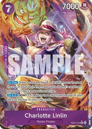 Charlotte Linlin (Alternate Art) (EB03-034) [Extra Booster: One Piece Heroines Edition] Foil