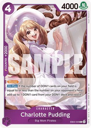 Charlotte Pudding (EB03-035) [Extra Booster: One Piece Heroines Edition] Foil-1