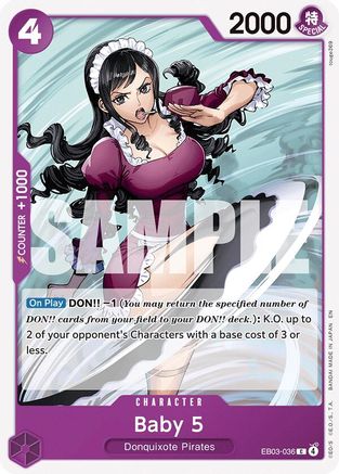 Baby 5 (EB03-036) [Extra Booster: One Piece Heroines Edition]-1