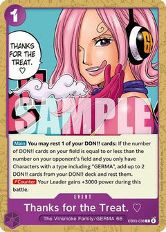 Thanks for the Treat. (EB03-038) [Extra Booster: One Piece Heroines Edition]-1