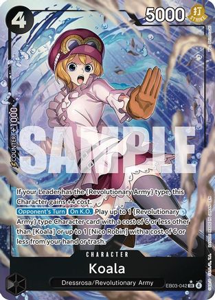 Koala (Alternate Art) (EB03-042) [Extra Booster: One Piece Heroines Edition] Foil-1