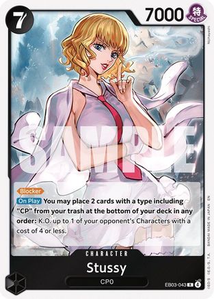 Stussy (EB03-043) [Extra Booster: One Piece Heroines Edition] Foil-1