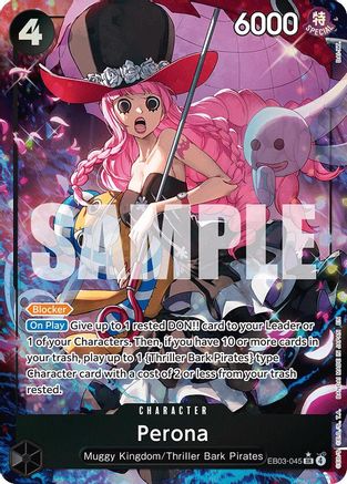 Perona (045) (Alternate Art) (EB03-045) [Extra Booster: One Piece Heroines Edition] Foil-1
