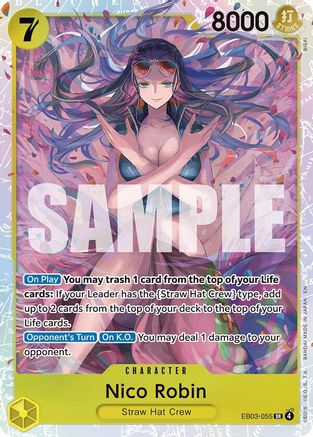 Nico Robin (055) (EB03-055) [Extra Booster: One Piece Heroines Edition] Foil-1