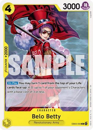 Belo Betty (EB03-056) [Extra Booster: One Piece Heroines Edition]-1