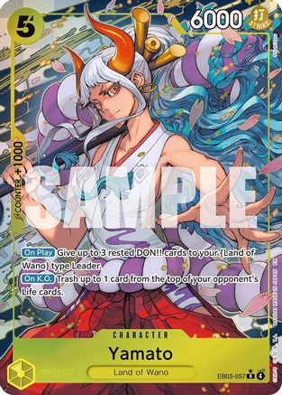 Yamato (Alternate Art) (EB03-057) [Extra Booster: One Piece Heroines Edition] Foil