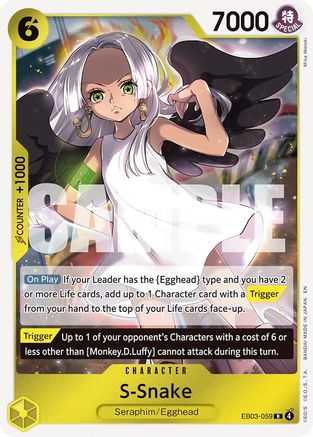 S-Snake (EB03-059) [Extra Booster: One Piece Heroines Edition] Foil