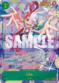 Uta (061) (Alternate Art) (EB03-061) [Extra Booster: One Piece Heroines Edition] Foil-1