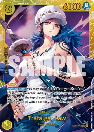 Trafalgar Law (EB03-062) [Extra Booster: One Piece Heroines Edition] Foil