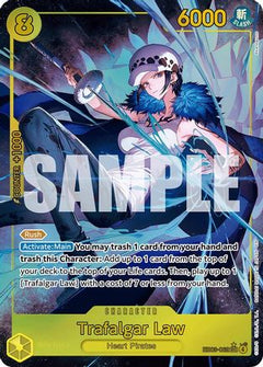 Trafalgar Law (Alternate Art) (EB03-062) [Extra Booster: One Piece Heroines Edition] Foil-1