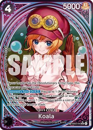 Koala (SP) (EB03-042) [Extra Booster: One Piece Heroines Edition] Foil