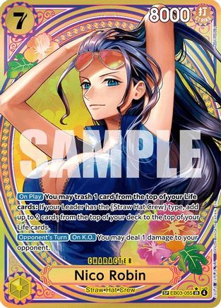 Nico Robin (055) (SP) (EB03-055) [Extra Booster: One Piece Heroines Edition] Foil-1