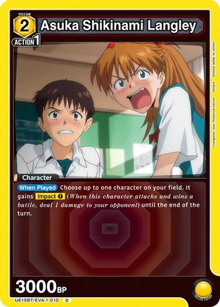 Asuka Shikinami Langley (010) (UE15BT/EVA-1-010) [UE15BT: Evangelion: New Theatrical Edition] - Deck Out Gaming