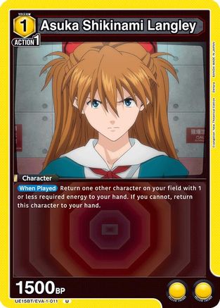 Asuka Shikinami Langley (011) (UE15BT/EVA-1-011) [UE15BT: Evangelion: New Theatrical Edition] - Deck Out Gaming