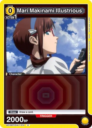 Mari Makinami Illustrious (014) (UE15BT/EVA-1-014) [UE15BT: Evangelion: New Theatrical Edition] - Deck Out Gaming