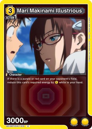 Mari Makinami Illustrious (015) (UE15BT/EVA-1-015) [UE15BT: Evangelion: New Theatrical Edition] - Deck Out Gaming