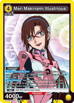 Mari Makinami Illustrious (018) (UE15BT/EVA-1-018) [UE15BT: Evangelion: New Theatrical Edition] Foil - Deck Out Gaming