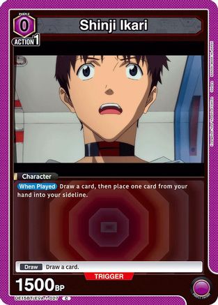 Shinji Ikari (027) (UE15BT/EVA-1-027) [UE15BT: Evangelion: New Theatrical Edition] - Deck Out Gaming