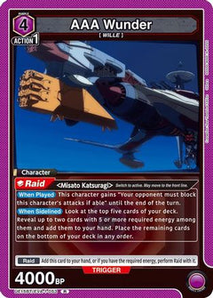 AAA Wunder (UE15BT/EVA-1-053) [UE15BT: Evangelion: New Theatrical Edition] Foil - Deck Out Gaming