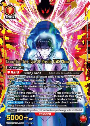 Evangelion Test Type-01 Pseudo DMS Phase (SR***) (UE15BT/EVA-1-079) [UE15BT: Evangelion: New Theatrical Edition] Foil - Deck Out Gaming