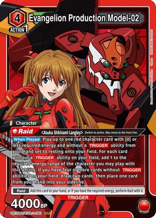 Evangelion Production Model-02 (UE15BT/EVA-1-081) [UE15BT: Evangelion: New Theatrical Edition] Foil - Deck Out Gaming