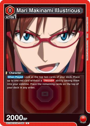 Mari Makinami Illustrious (090) (UE15BT/EVA-1-090) [UE15BT: Evangelion: New Theatrical Edition] - Deck Out Gaming