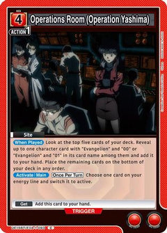 Operations Room (Operation Yashima) (UE15BT/EVA-1-093) [UE15BT: Evangelion: New Theatrical Edition] - Deck Out Gaming