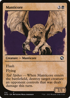 Manticore (314) [Adventures in the Forgotten Realms] foil - Deck Out Gaming