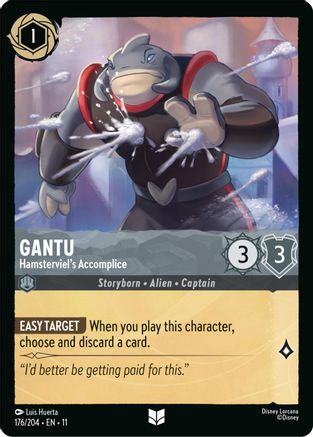 Gantu - Hamsterviel's Accomplice (176/204) [Winterspell] Cold Foil - Deck Out Gaming