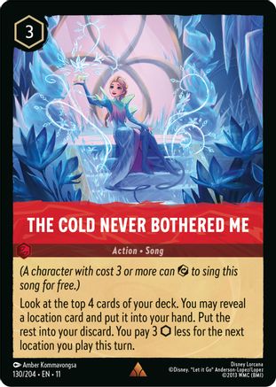 The Cold Never Bothered Me (130/204) [Winterspell] - Deck Out Gaming