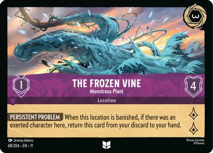 The Frozen Vine - Monstrous Plant (68/204) [Winterspell] - Deck Out Gaming