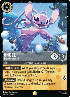 Angel - Experiment 624 (191/204) [Winterspell] - Deck Out Gaming