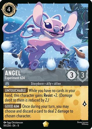 Angel - Experiment 624 (191/204) [Winterspell] - Deck Out Gaming