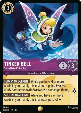 Tinker Bell - Snowflake Collector (48/204) [Winterspell] - Deck Out Gaming