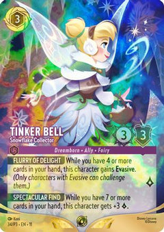 Tinker Bell - Snowflake Collector (Store Championship) (34) [Disney Lorcana Promo Cards] Holofoil - Deck Out Gaming