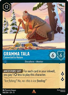 Gramma Tala - Connected to Nature (148/204) [Winterspell] Cold Foil - Deck Out Gaming